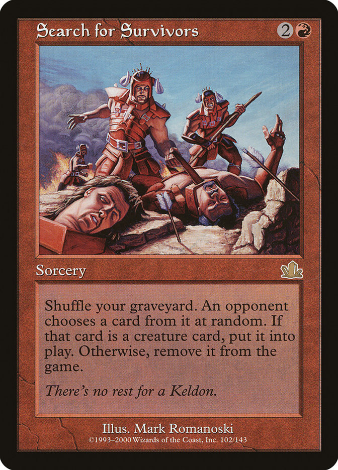 Search for Survivors [Prophecy] - Magic: The Gathering - Card Brawlers | Quebec | Canada |