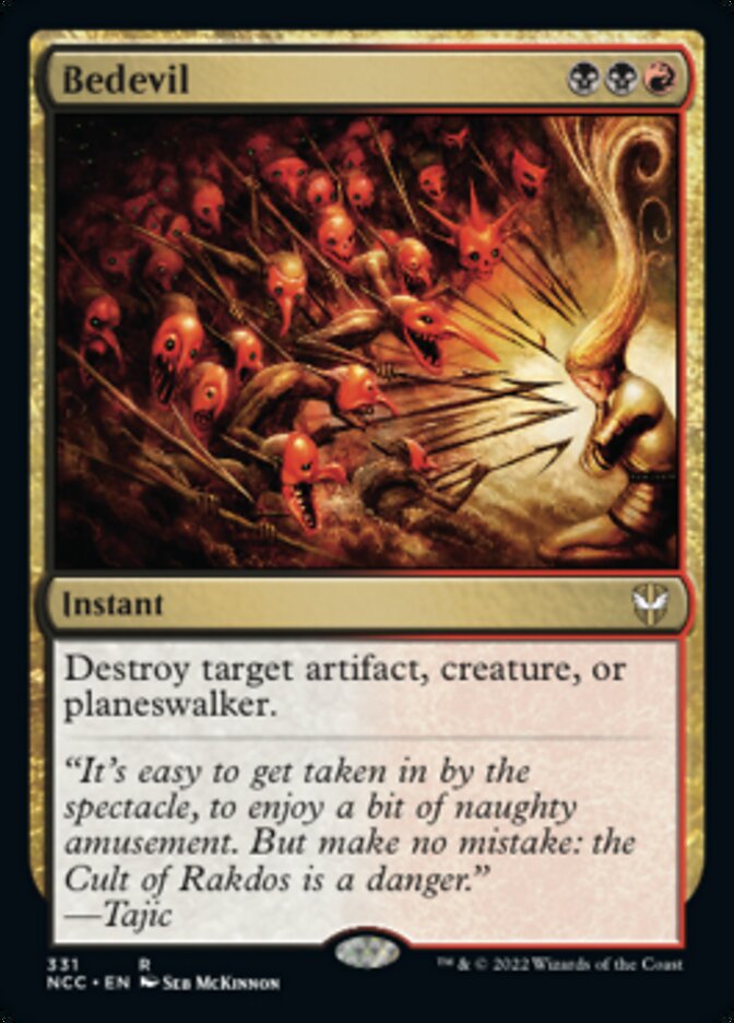 Bedevil [Streets of New Capenna Commander] - Magic: The Gathering - Card Brawlers | Quebec | Canada |