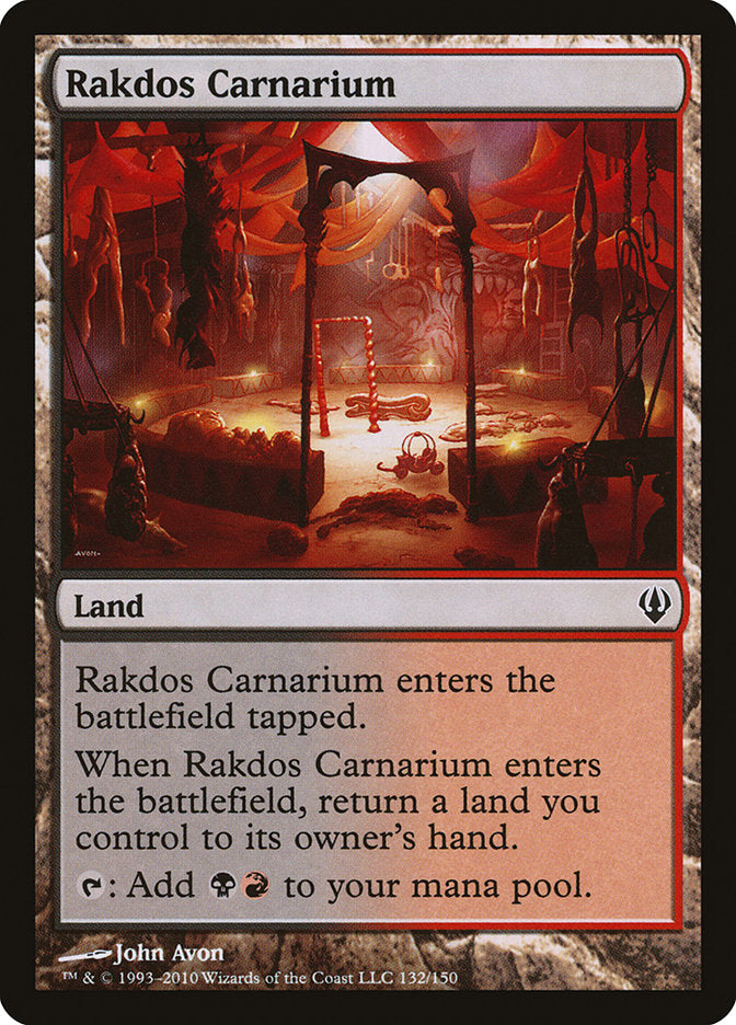 Rakdos Carnarium [Archenemy] - Magic: The Gathering - Card Brawlers | Quebec | Canada |