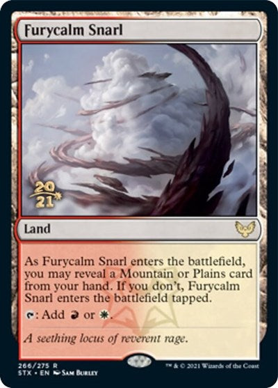Furycalm Snarl [Strixhaven: School of Mages Prerelease Promos] - Magic: The Gathering - Card Brawlers | Quebec | Canada |