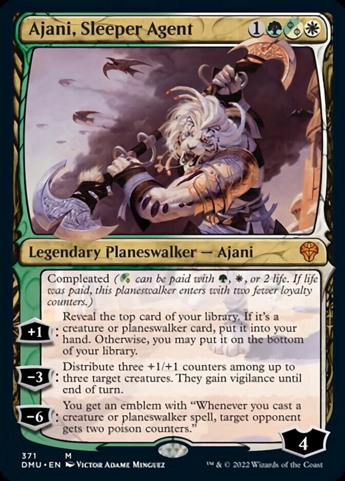 Ajani, Sleeper Agent (Showcase) [Dominaria United] - Magic: The Gathering - Card Brawlers | Quebec | Canada |