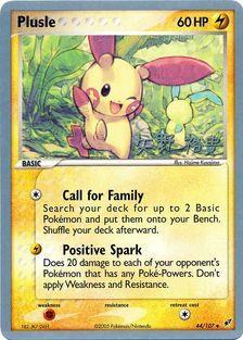 Plusle (44/107) (B-L-S - Hiroki Yano) [World Championships 2006] - Pokémon - Card Brawlers | Quebec | Canada |