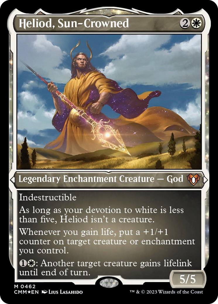 Heliod, Sun-Crowned (Foil Etched) [Commander Masters] - Magic: The Gathering - Card Brawlers | Quebec | Canada |