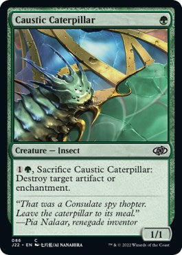 Caustic Caterpillar [Jumpstart 2022] - Magic: The Gathering - Card Brawlers | Quebec | Canada |