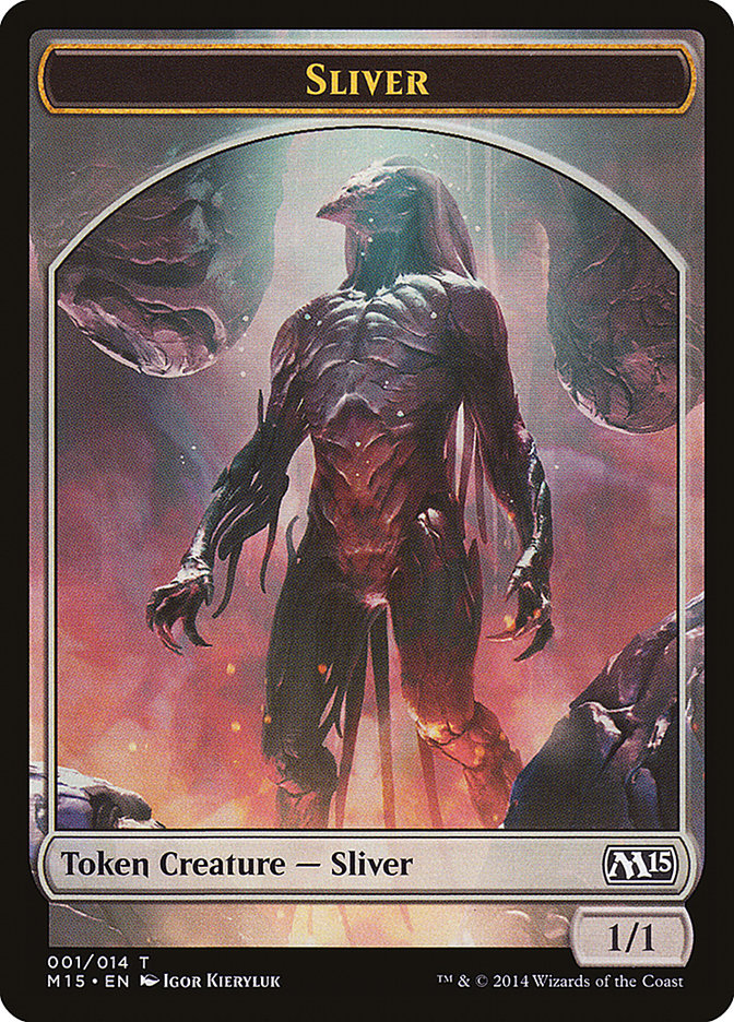 Sliver Token [Magic 2015 Tokens] - Magic: The Gathering - Card Brawlers | Quebec | Canada |