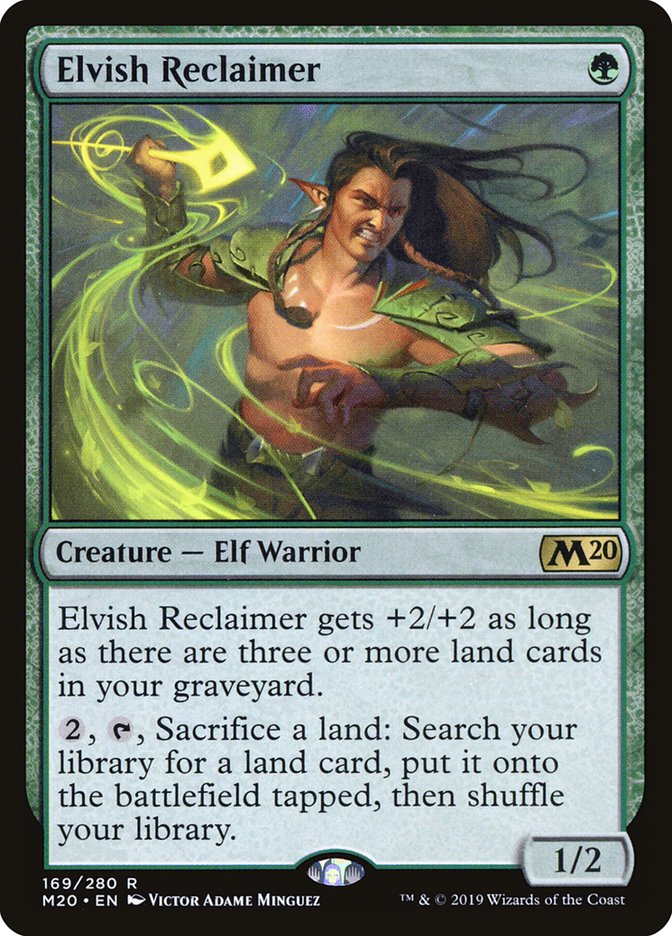 Elvish Reclaimer [Core Set 2020] - Magic: The Gathering - Card Brawlers | Quebec | Canada |