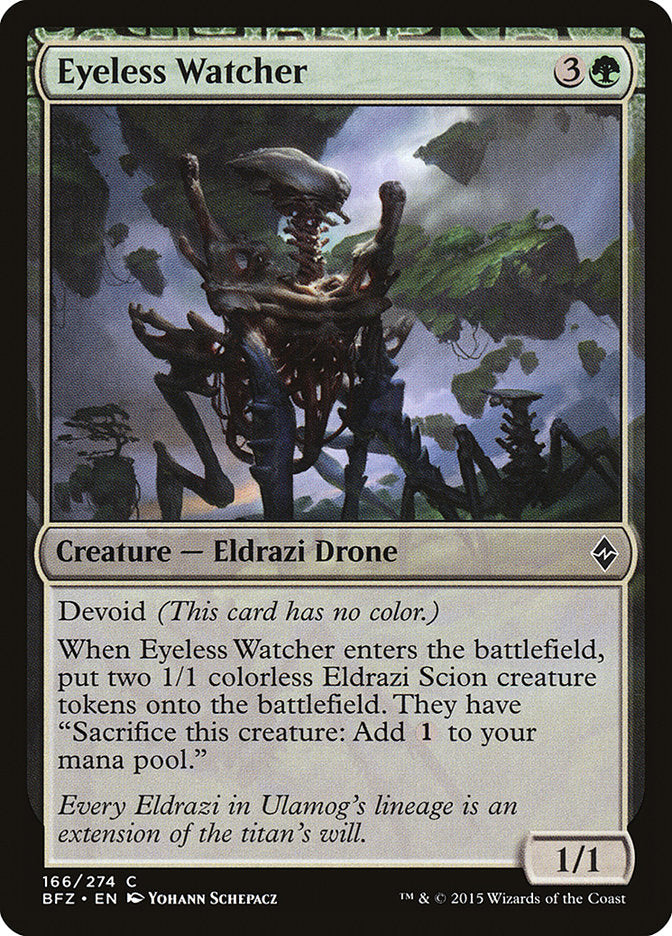 Eyeless Watcher [Battle for Zendikar] - Magic: The Gathering - Card Brawlers | Quebec | Canada |
