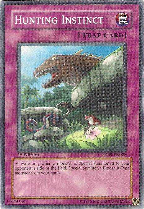 Hunting Instinct [SD09-EN028] Common - Yu-Gi-Oh! - Card Brawlers | Quebec | Canada |
