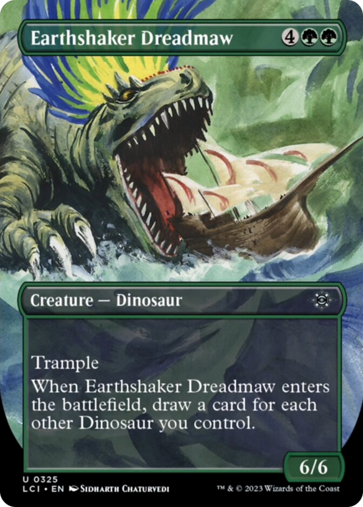 Earthshaker Dreadmaw (Borderless) [The Lost Caverns of Ixalan] - Magic: The Gathering - Card Brawlers | Quebec | Canada |