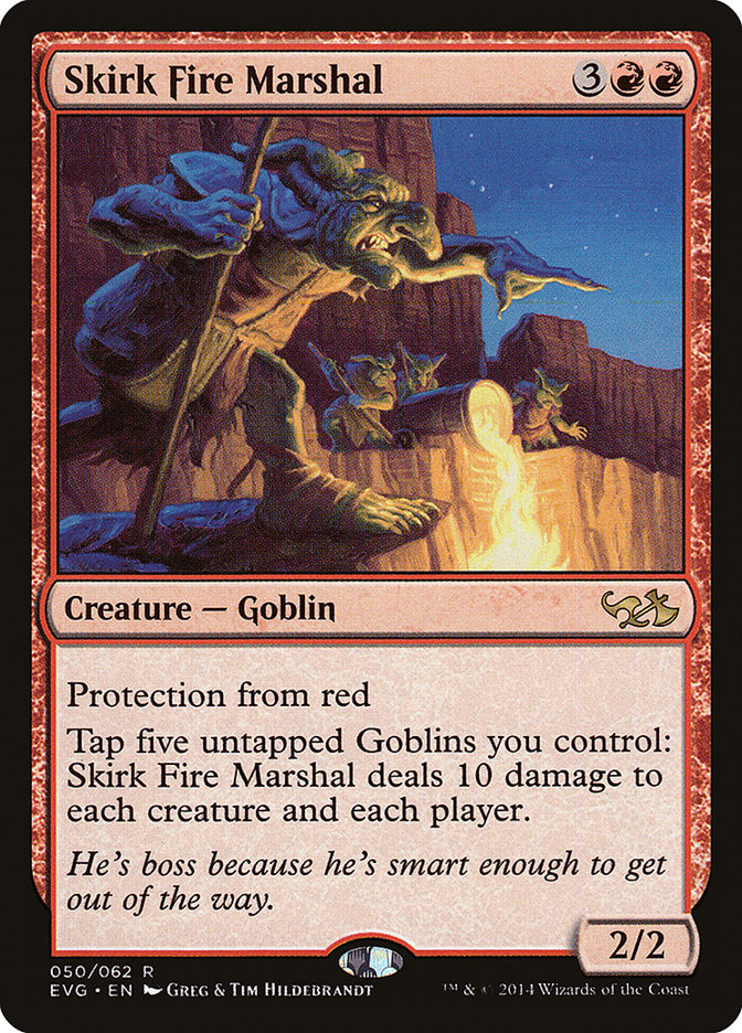 Skirk Fire Marshal (Elves vs. Goblins) [Duel Decks Anthology] - Magic: The Gathering - Card Brawlers | Quebec | Canada |