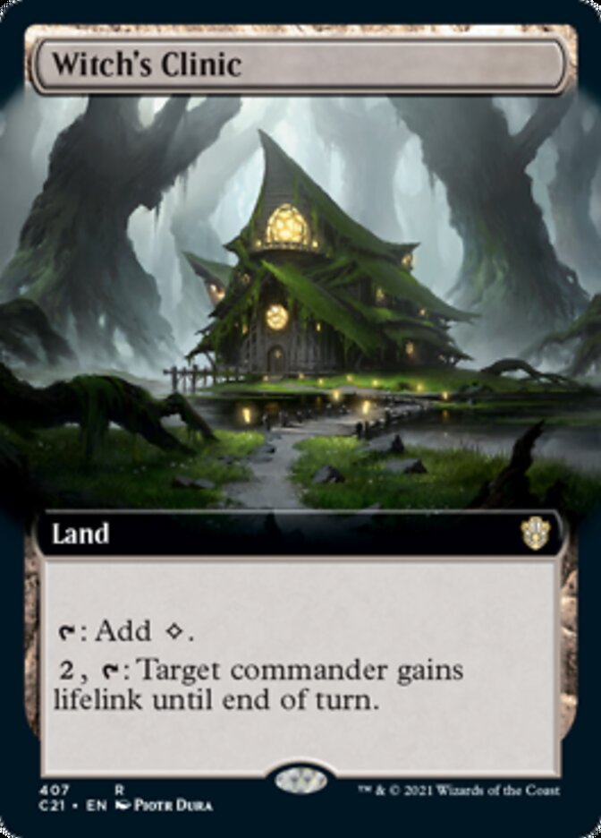 Witch's Clinic (Extended Art) [Commander 2021] - Magic: The Gathering - Card Brawlers | Quebec | Canada |