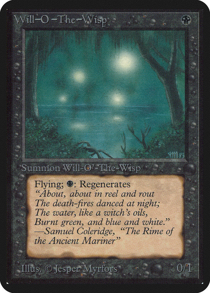 Will-o'-the-Wisp [Alpha Edition] - Magic: The Gathering - Card Brawlers | Quebec | Canada |