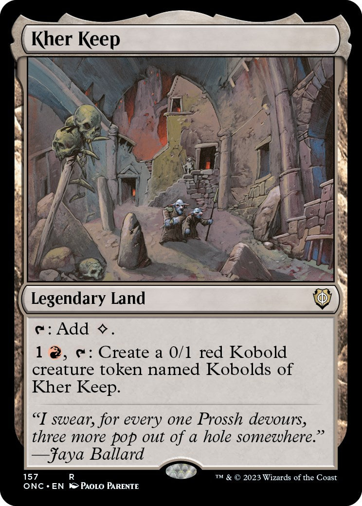 Kher Keep [Phyrexia: All Will Be One Commander] - Magic: The Gathering - Card Brawlers | Quebec | Canada |