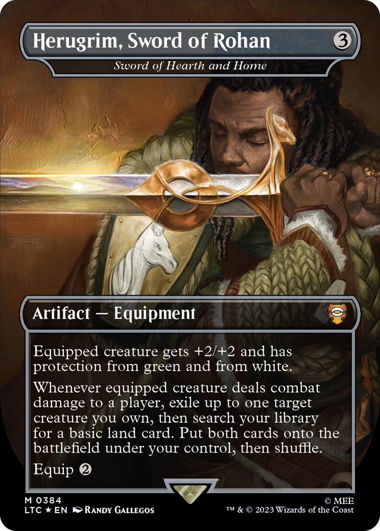 Herugrim, Sword of Rohan - Sword of Hearth and Home (Surge Foil Realms and Relics) [The Lord of the Rings: Tales of Middle-Earth Commander] - Magic: The Gathering - Card Brawlers | Quebec | Canada |