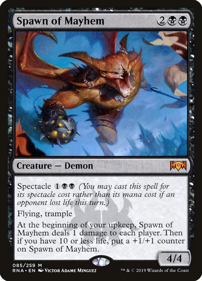 Spawn of Mayhem [Ravnica Allegiance] - Magic: The Gathering - Card Brawlers | Quebec | Canada |