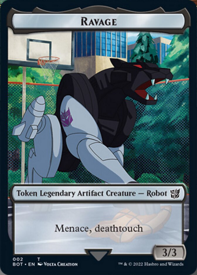 Ravage [Transformers Tokens] - Magic: The Gathering - Card Brawlers | Quebec | Canada |