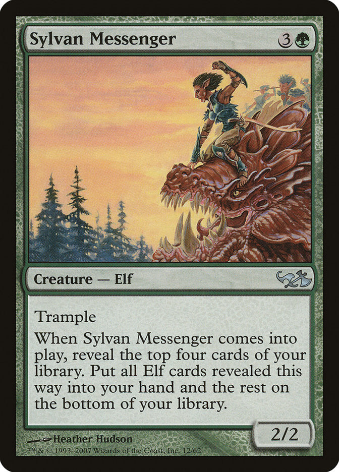 Sylvan Messenger [Duel Decks: Elves vs. Goblins] - Magic: The Gathering - Card Brawlers | Quebec | Canada |