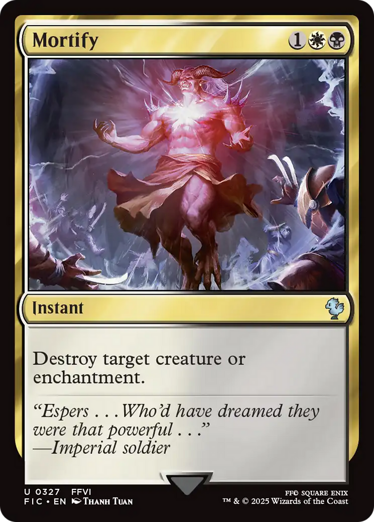Mortify [FINAL FANTASY Commander] - Magic: The Gathering - Card Brawlers | Quebec | Canada |