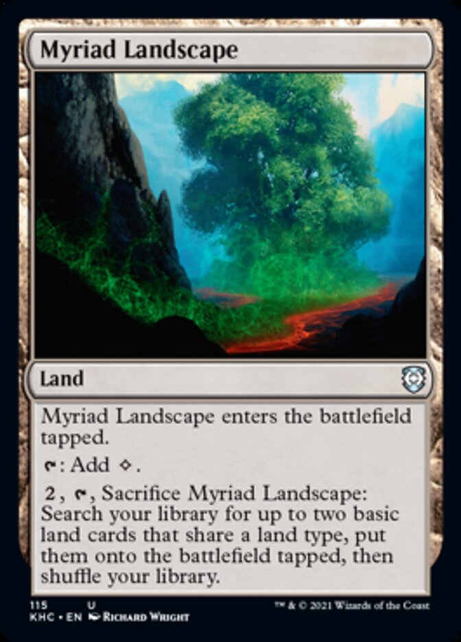 Myriad Landscape [Kaldheim Commander] - Magic: The Gathering - Card Brawlers | Quebec | Canada |