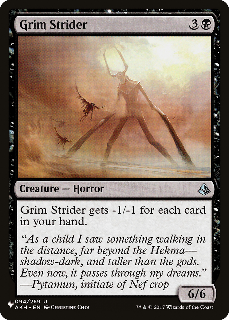 Grim Strider [The List] - Magic: The Gathering - Card Brawlers | Quebec | Canada |