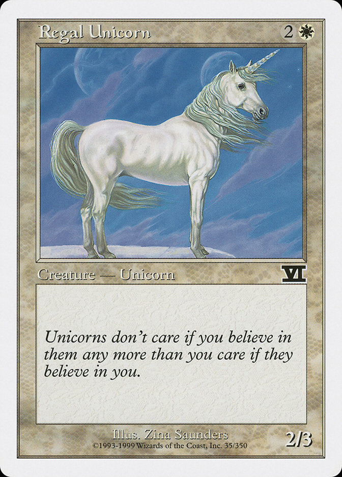 Regal Unicorn [Classic Sixth Edition] - Magic: The Gathering - Card Brawlers | Quebec | Canada |