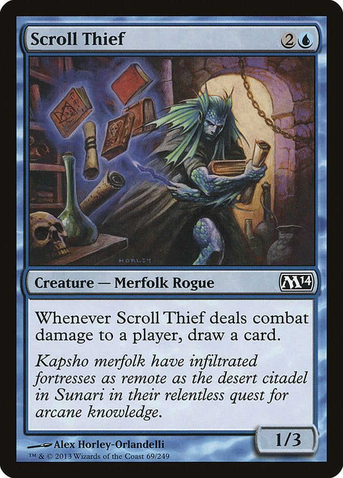 Scroll Thief [Magic 2014] - Magic: The Gathering - Card Brawlers | Quebec | Canada |