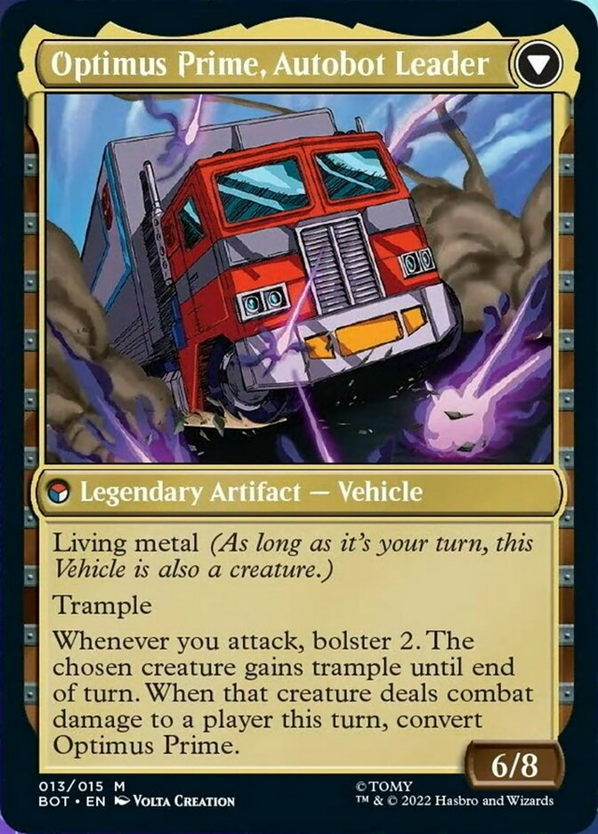 Optimus Prime, Hero // Optimus Prime, Autobot Leader [Transformers] - Magic: The Gathering - Card Brawlers | Quebec | Canada |