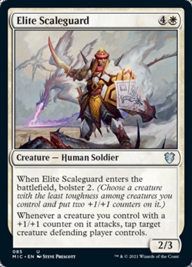 Elite Scaleguard [Innistrad: Midnight Hunt Commander] - Magic: The Gathering - Card Brawlers | Quebec | Canada |