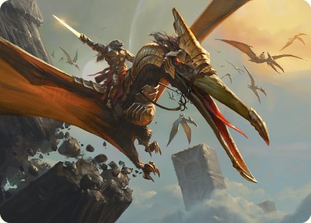 Skyhunter Strike Force Art Card [Phyrexia: All Will Be One Art Series] - Magic: The Gathering - Card Brawlers | Quebec | Canada |