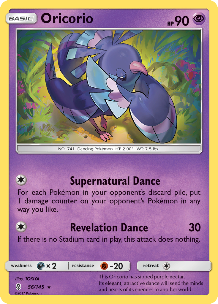 Oricorio (56/145) [Sun & Moon: Guardians Rising] - Pokémon - Card Brawlers | Quebec | Canada |