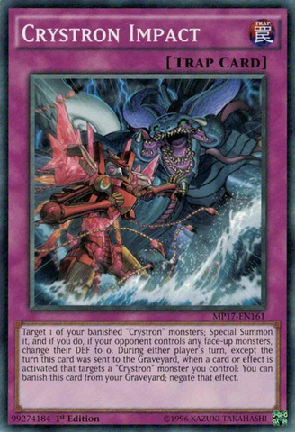 Crystron Impact [MP17-EN161] Common - Yu-Gi-Oh! - Card Brawlers | Quebec | Canada |