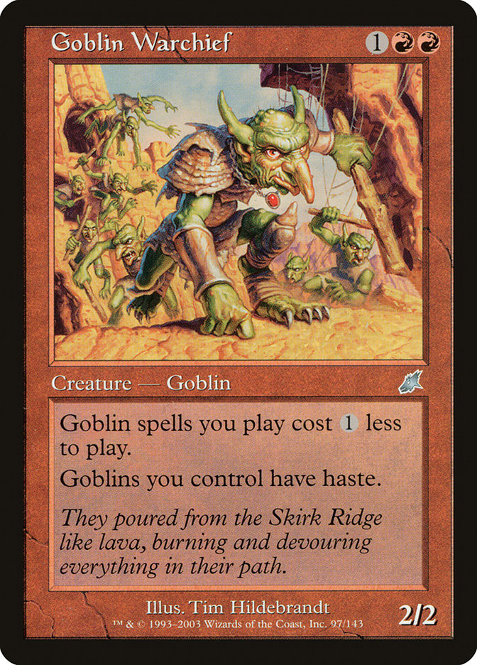 Goblin Warchief [Scourge] - Magic: The Gathering - Card Brawlers | Quebec | Canada |