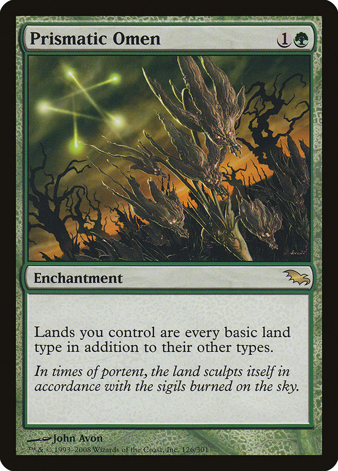 Prismatic Omen [Shadowmoor] - Magic: The Gathering - Card Brawlers | Quebec | Canada |