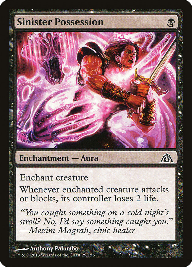 Sinister Possession [Dragon's Maze] - Magic: The Gathering - Card Brawlers | Quebec | Canada |