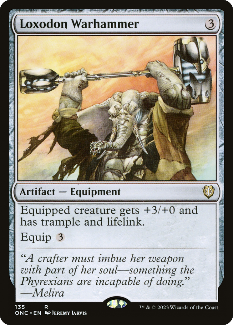 Loxodon Warhammer [Phyrexia: All Will Be One Commander] - Magic: The Gathering - Card Brawlers | Quebec | Canada |