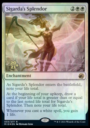 Sigarda's Splendor [Innistrad: Midnight Hunt Prerelease Promos] - Magic: The Gathering - Card Brawlers | Quebec | Canada |