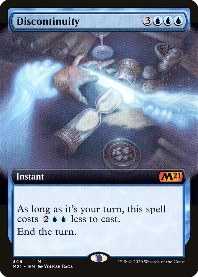 Discontinuity (Extended Art) [Core Set 2021] - Magic: The Gathering - Card Brawlers | Quebec | Canada |