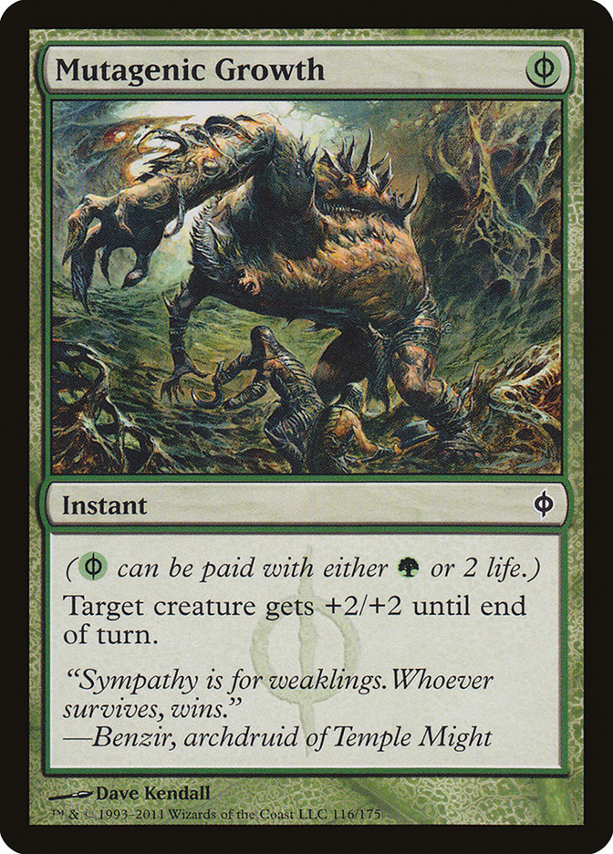 Mutagenic Growth [New Phyrexia] - Magic: The Gathering - Card Brawlers | Quebec | Canada |