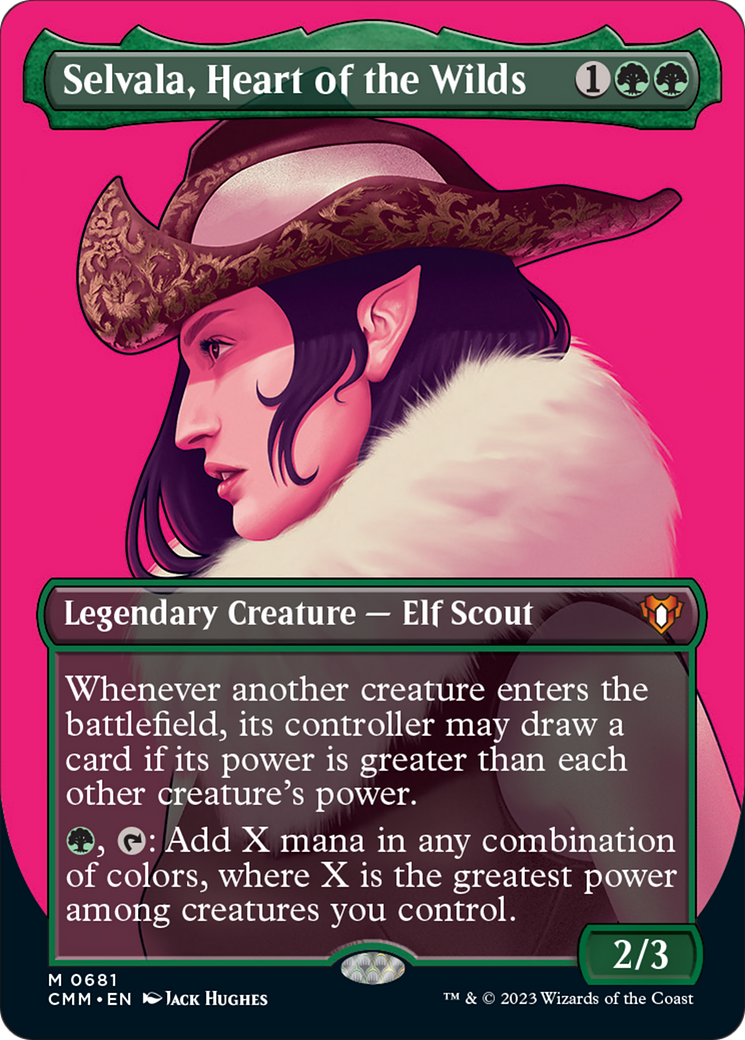 Selvala, Heart of the Wilds (Borderless Profile) [Commander Masters] - Magic: The Gathering - Card Brawlers | Quebec | Canada |