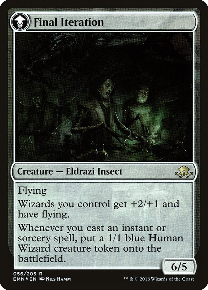 Docent of Perfection // Final Iteration [Eldritch Moon Prerelease Promos] - Magic: The Gathering - Card Brawlers | Quebec | Canada |