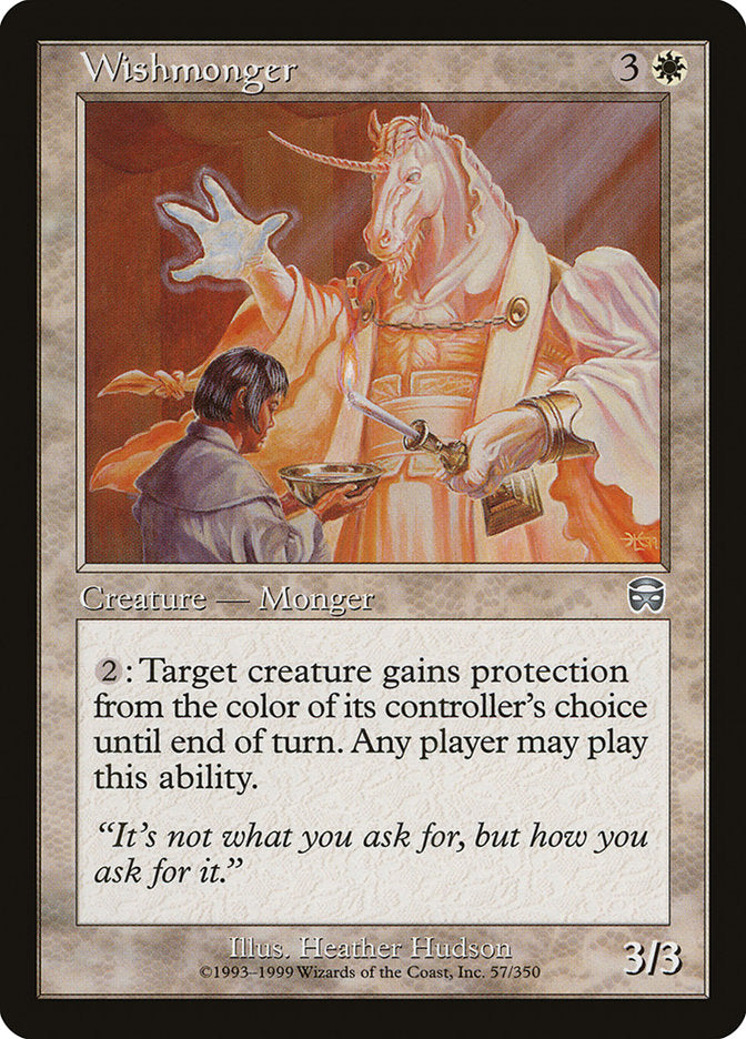 Wishmonger [Mercadian Masques] - Magic: The Gathering - Card Brawlers | Quebec | Canada |