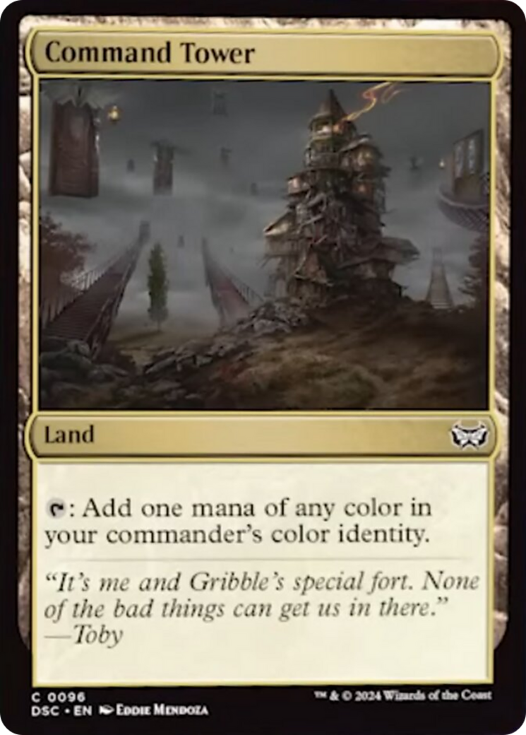 Command Tower [Duskmourn: House of Horror Commander] - Magic: The Gathering - Card Brawlers | Quebec | Canada |