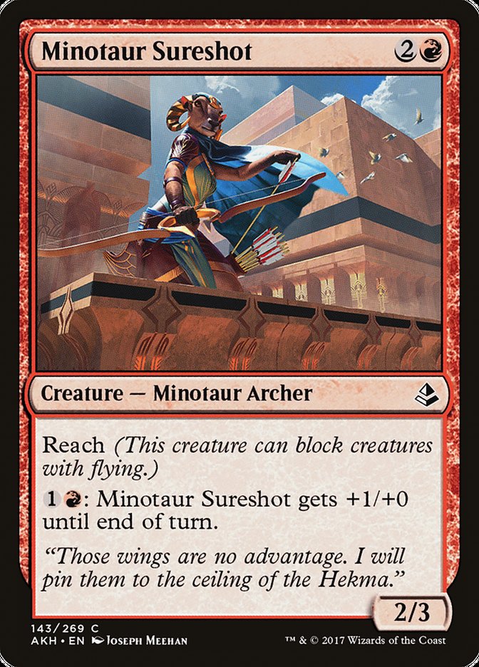 Minotaur Sureshot [Amonkhet] - Magic: The Gathering - Card Brawlers | Quebec | Canada |