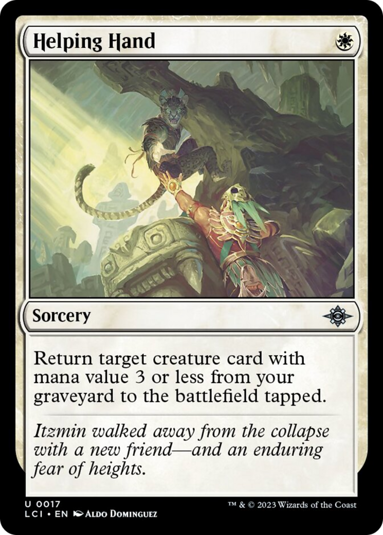 Helping Hand [The Lost Caverns of Ixalan] - Magic: The Gathering - Card Brawlers | Quebec | Canada |