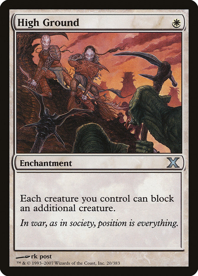 High Ground [Tenth Edition] - Magic: The Gathering - Card Brawlers | Quebec | Canada |