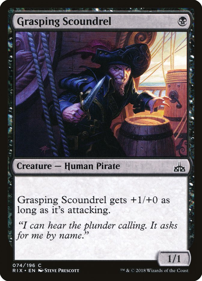 Grasping Scoundrel [Rivals of Ixalan] - Magic: The Gathering - Card Brawlers | Quebec | Canada |