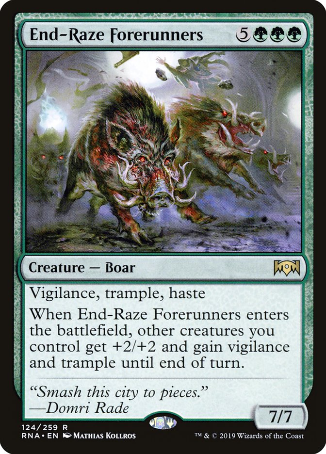 End-Raze Forerunners [Ravnica Allegiance] - Magic: The Gathering - Card Brawlers | Quebec | Canada |
