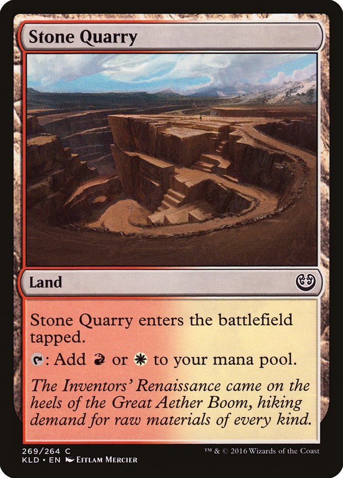 Stone Quarry [Kaladesh] - Magic: The Gathering - Card Brawlers | Quebec | Canada |