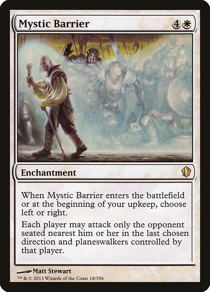 Mystic Barrier [Commander 2013] - Magic: The Gathering - Card Brawlers | Quebec | Canada |