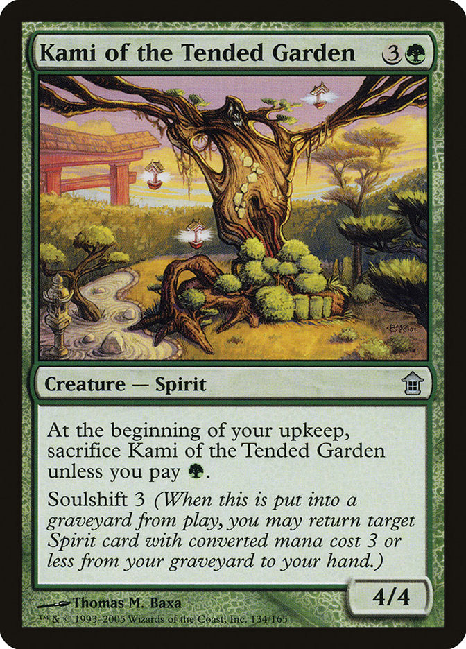 Kami of the Tended Garden [Saviors of Kamigawa] - Magic: The Gathering - Card Brawlers | Quebec | Canada |